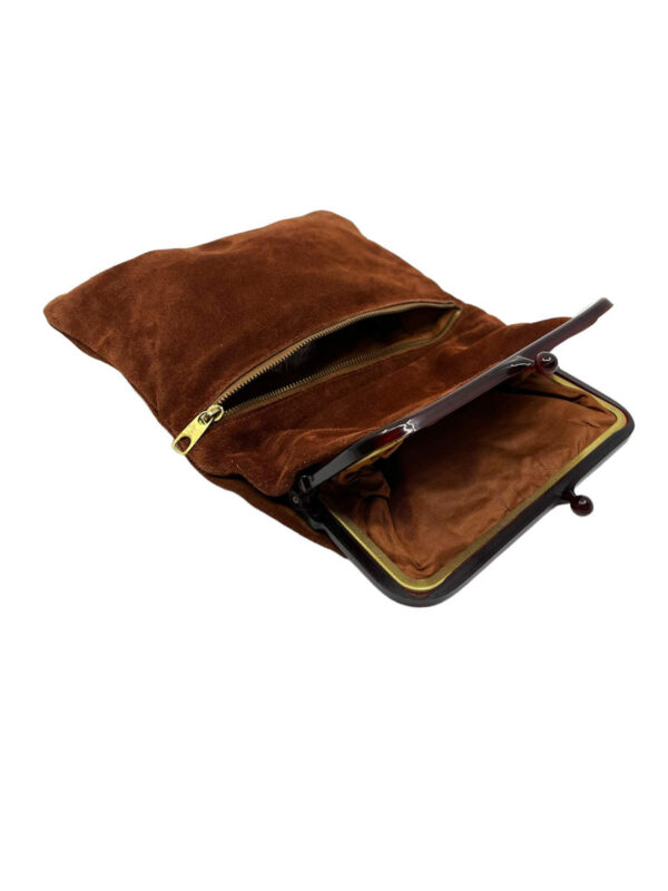 Vintage Pochette leather, rust - Image 5
