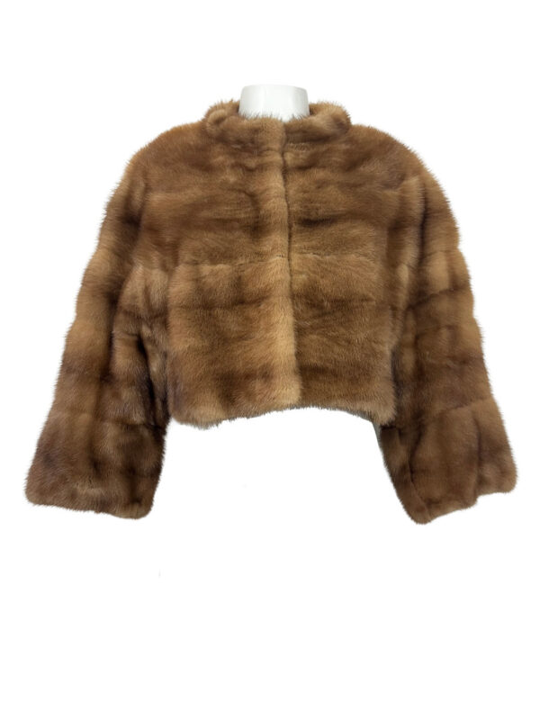 Vintage Wild Nerz Bolero Caramel