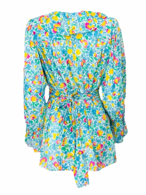 Yves Saint Laurent Baumwollbluse, bunt