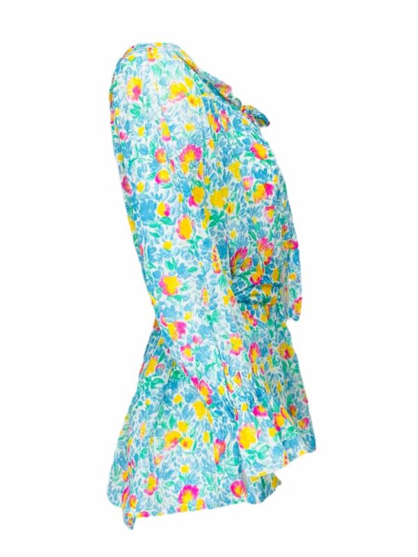 Yves Saint Laurent cotton blouse, multicoloured - Image 3