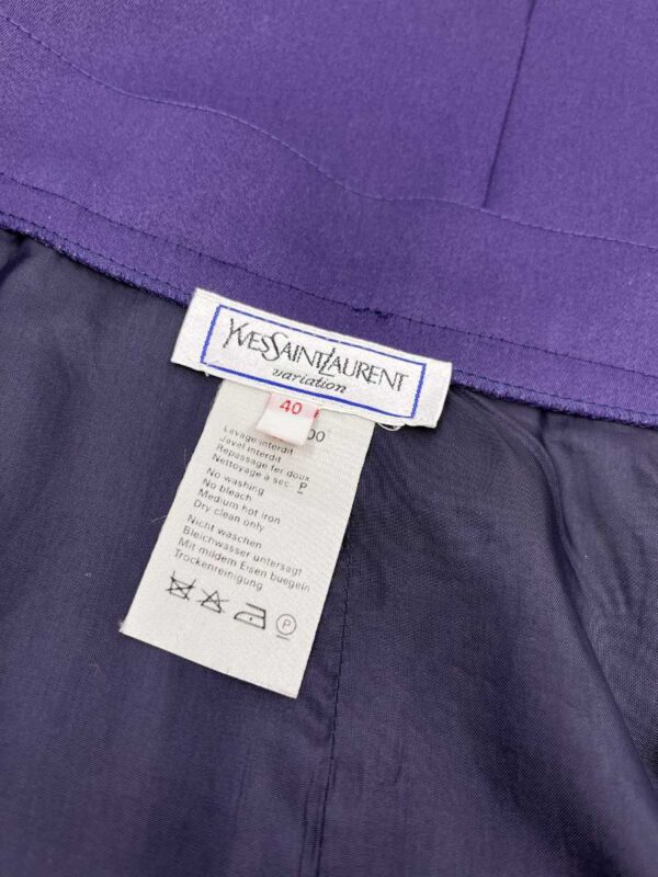 Yves Saint Laurent Skirt, purple - Image 4