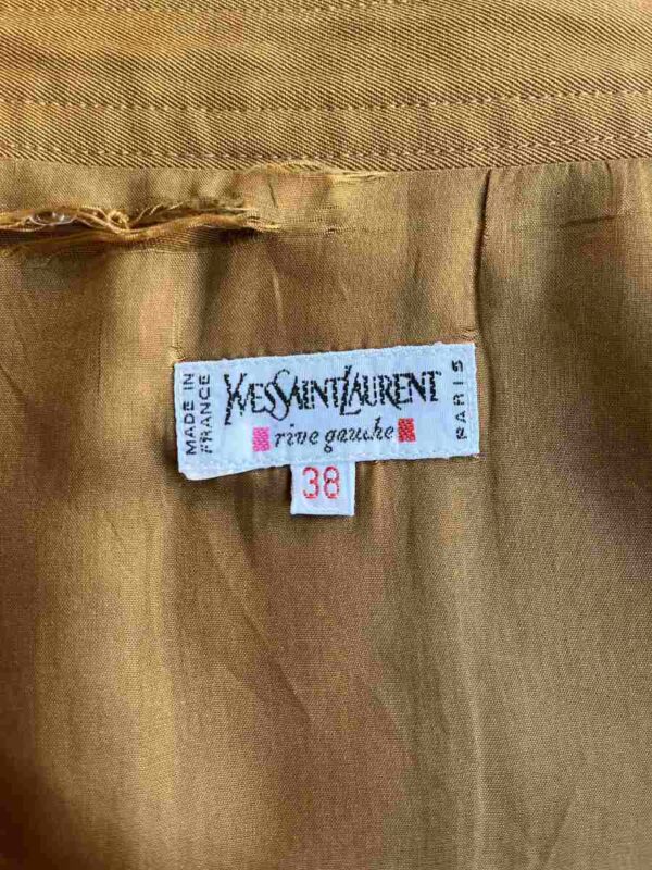 Yves Saint Laurent Vintage Jupe, braun – Bild 5