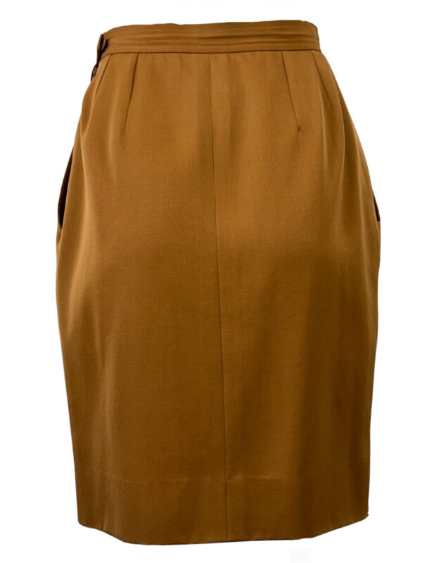 Yves Saint Laurent Vintage Jupe, braun – Bild 4